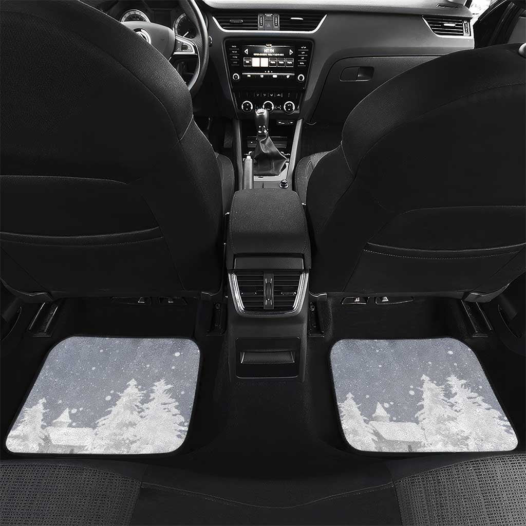 Maltese Peace Love Joy Christmas Car Mats Xmas Holiday Patterns - Wonder Print Shop