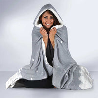 Maltese Peace Love Joy Christmas Hooded Blanket Xmas Holiday Patterns - Wonder Print Shop