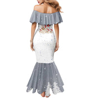 Maltese Peace Love Joy Christmas Mermaid Dress Xmas Holiday Patterns - Wonder Print Shop