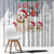 Maltese Peace Love Joy Christmas Window Curtain Xmas Holiday Patterns - Wonder Print Shop
