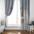 Maltese Peace Love Joy Christmas Window Curtain Xmas Holiday Patterns - Wonder Print Shop
