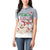 Maltese Peace Love Joy Christmas Women Polo Shirt Xmas Holiday Patterns - Wonder Print Shop