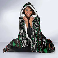 Mamaw Bear Christmas Hooded Blanket Xmas Holiday Patterns - Wonder Print Shop