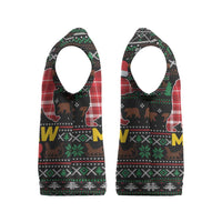 Mamaw Bear Christmas Knitted V-Neck Vest Xmas Holiday Patterns - Wonder Print Shop