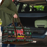 Mamaw Bear Christmas Travel Bag Xmas Holiday Patterns - Wonder Print Shop
