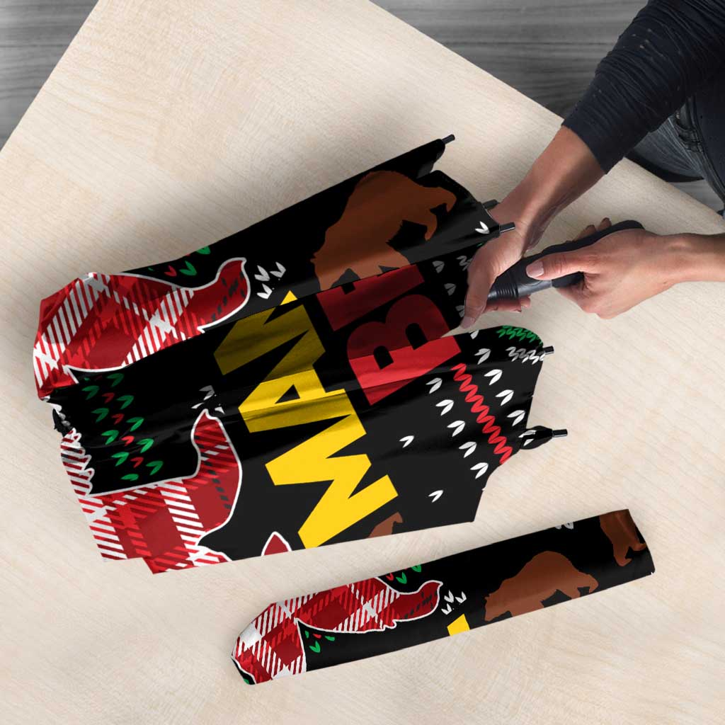 Mamaw Bear Christmas Umbrella Xmas Holiday Patterns - Wonder Print Shop
