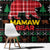 Mamaw Bear Christmas Window Curtain Xmas Holiday Patterns - Wonder Print Shop