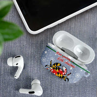 Maryland Symbols Christmas AirPods Case Xmas Holiday Patterns - Wonder Print Shop
