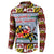 Maryland Symbols Christmas Button Sweatshirt Xmas Holiday Patterns - Wonder Print Shop