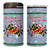 Maryland Symbols Christmas 4 in 1 Can Cooler Tumbler Xmas Holiday Patterns - Wonder Print Shop