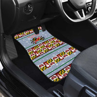 Maryland Symbols Christmas Car Mats Xmas Holiday Patterns - Wonder Print Shop
