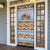 Maryland Symbols Christmas Door Cover Xmas Holiday Patterns - Wonder Print Shop