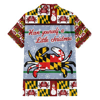Maryland Symbols Christmas Hawaiian Shirt Xmas Holiday Patterns - Wonder Print Shop