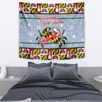Maryland Symbols Christmas Tapestry Xmas Holiday Patterns - Wonder Print Shop