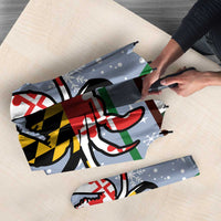 Maryland Symbols Christmas Umbrella Xmas Holiday Patterns - Wonder Print Shop