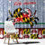 Maryland Symbols Christmas Window Curtain Xmas Holiday Patterns - Wonder Print Shop