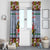 Maryland Symbols Christmas Window Curtain Xmas Holiday Patterns - Wonder Print Shop