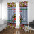 Maryland Symbols Christmas Window Curtain Xmas Holiday Patterns - Wonder Print Shop