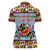 Maryland Symbols Christmas Women Polo Shirt Xmas Holiday Patterns - Wonder Print Shop