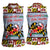 Maryland Symbols Christmas Women Sleeveless Polo Shirt Xmas Holiday Patterns - Wonder Print Shop