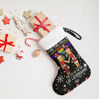 LGBT Lesbians Christmas Stocking Xmas Holiday Patterns - Wonder Print Shop