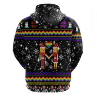 LGBT Lesbians Christmas Hoodie Xmas Holiday Patterns - Wonder Print Shop