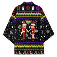 LGBT Lesbians Christmas Kimono Xmas Holiday Patterns - Wonder Print Shop