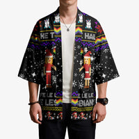 LGBT Lesbians Christmas Kimono Xmas Holiday Patterns - Wonder Print Shop