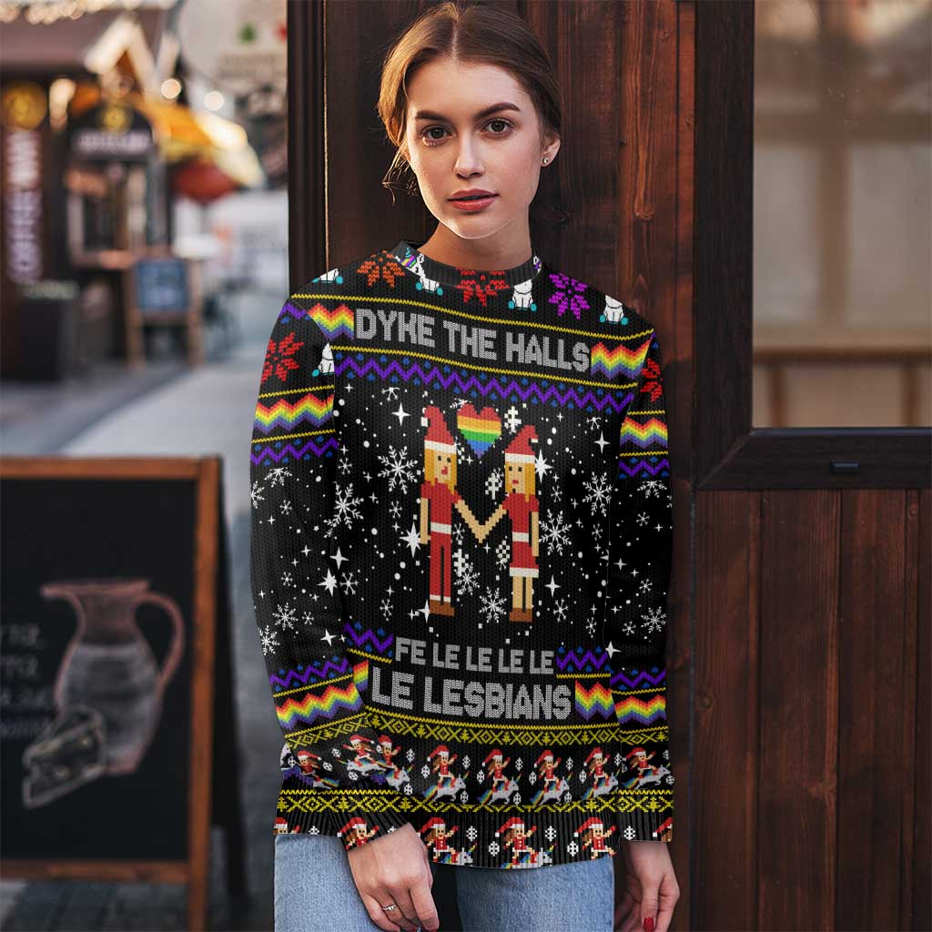 LGBT Lesbians Christmas Ugly Christmas Sweater Xmas Holiday Patterns - Wonder Print Shop