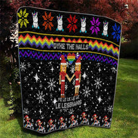 LGBT Lesbians Christmas Quilt Xmas Holiday Patterns - Wonder Print Shop
