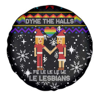 LGBT Lesbians Christmas Spare Tire Cover Xmas Holiday Patterns - Wonder Print Shop