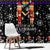 LGBT Lesbians Christmas Window Curtain Xmas Holiday Patterns - Wonder Print Shop