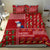 Louisiana Merry Christmas Bedding Set Xmas Holiday Patterns - Wonder Print Shop