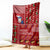 Louisiana Merry Christmas Blanket Xmas Holiday Patterns - Wonder Print Shop