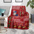 Louisiana Merry Christmas Blanket Xmas Holiday Patterns - Wonder Print Shop