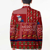 Louisiana Merry Christmas Blazer Xmas Holiday Patterns - Wonder Print Shop
