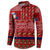 Louisiana Merry Christmas Button Sweatshirt Xmas Holiday Patterns - Wonder Print Shop