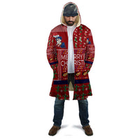 Louisiana Merry Christmas Cloak Xmas Holiday Patterns - Wonder Print Shop