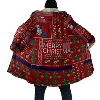 Louisiana Merry Christmas Cloak Xmas Holiday Patterns - Wonder Print Shop