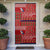 Louisiana Merry Christmas Door Cover Xmas Holiday Patterns - Wonder Print Shop