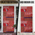Louisiana Merry Christmas Door Cover Xmas Holiday Patterns - Wonder Print Shop