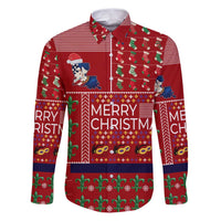 Louisiana Merry Christmas Family Matching Puletasi and Hawaiian Shirt Xmas Holiday Patterns - Wonder Print Shop