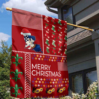 Louisiana Merry Christmas Garden Flag Xmas Holiday Patterns - Wonder Print Shop