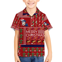 Louisiana Merry Christmas Hawaiian Shirt Xmas Holiday Patterns - Wonder Print Shop