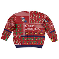 Louisiana Merry Christmas Kid Ugly Christmas Sweater Xmas Holiday Patterns - Wonder Print Shop