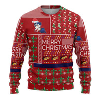 Louisiana Merry Christmas Ugly Christmas Sweater Xmas Holiday Patterns - Wonder Print Shop