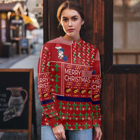 Louisiana Merry Christmas Ugly Christmas Sweater Xmas Holiday Patterns - Wonder Print Shop