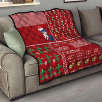 Louisiana Merry Christmas Quilt Xmas Holiday Patterns - Wonder Print Shop