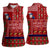 Louisiana Merry Christmas Women Sleeveless Polo Shirt Xmas Holiday Patterns - Wonder Print Shop
