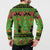 Love Black Cat Christmas Button Sweatshirt Xmas Holiday Patterns - Wonder Print Shop